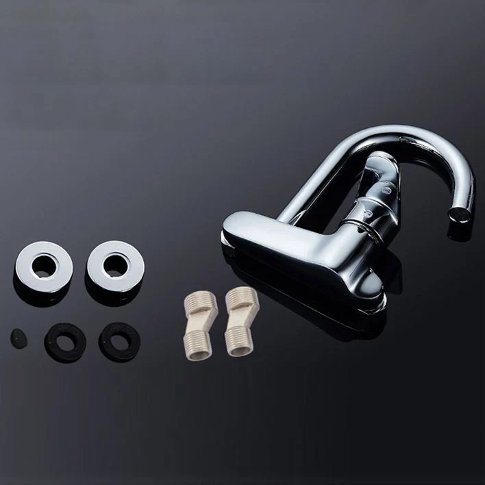 Één Handle Pull-down Kitchen Faucet Nickel Bar Faucet Accessories