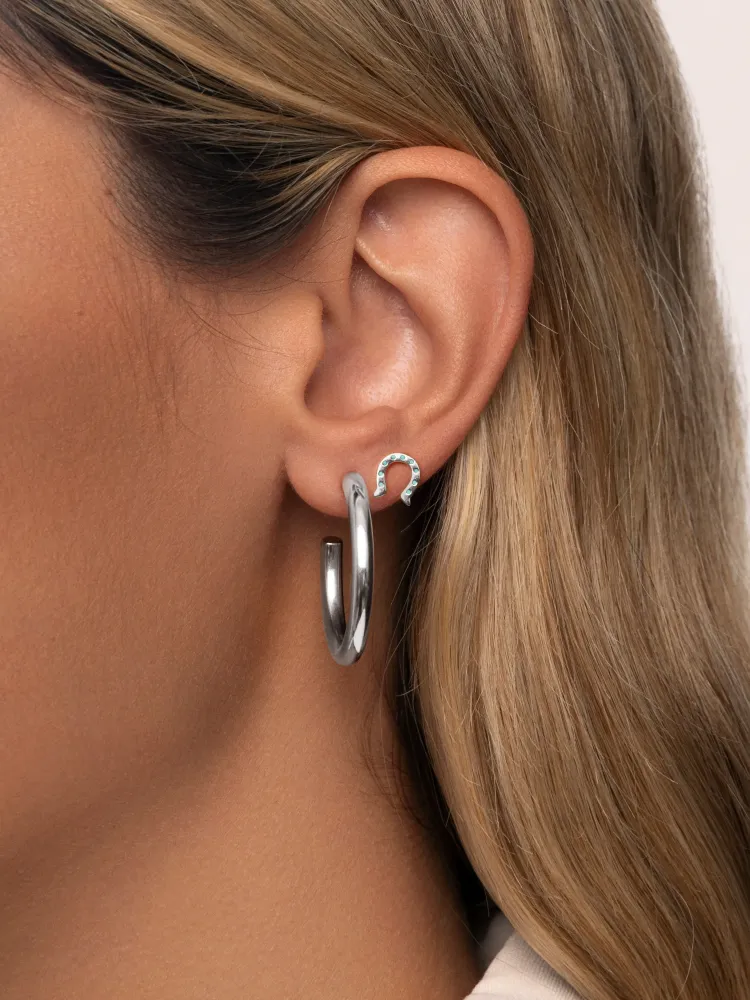 Horseshoe Enkel Earring