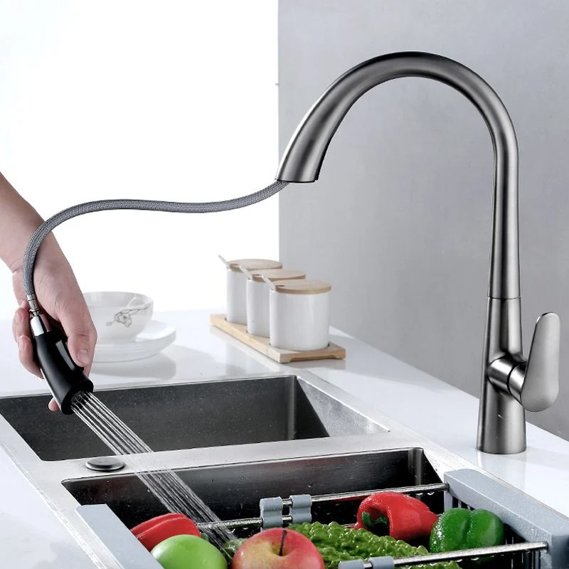 Individueel Handle Kitchen Faucet Pull Down Faucet Pull out Sprayer