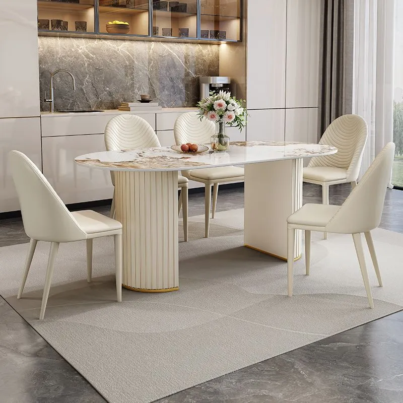 Iron Double Pedestal Dining Table Actueel Oval Dining Table Dining Room 55