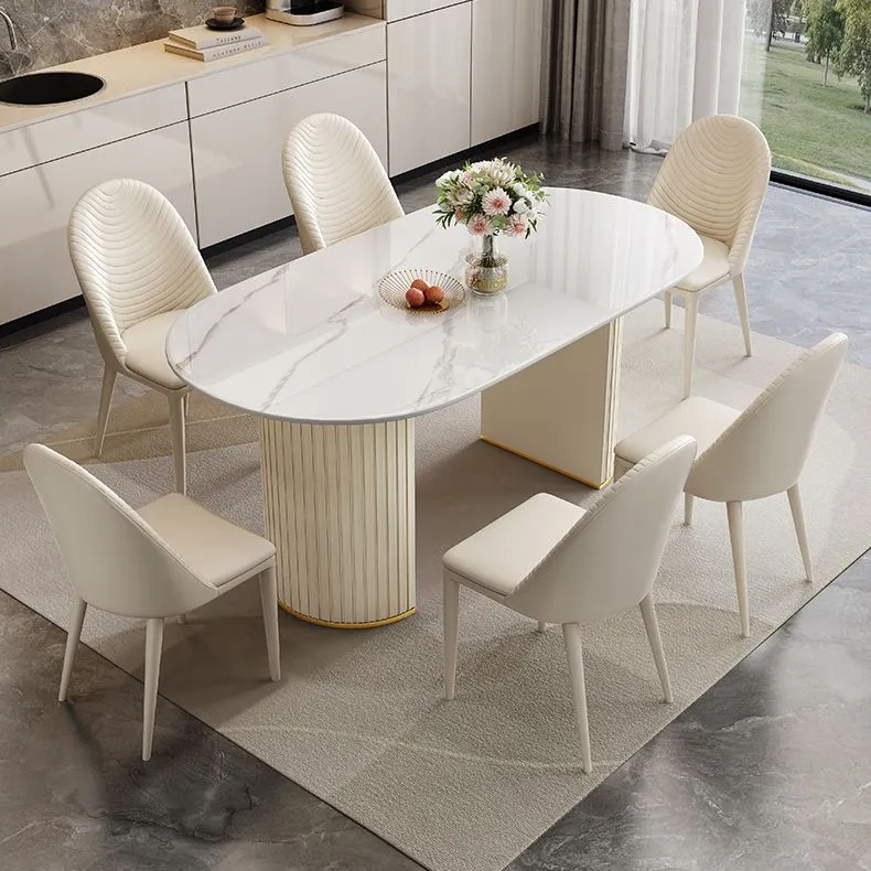 Iron Double Pedestal Dining Table Actueel Oval Dining Table Dining Room 55