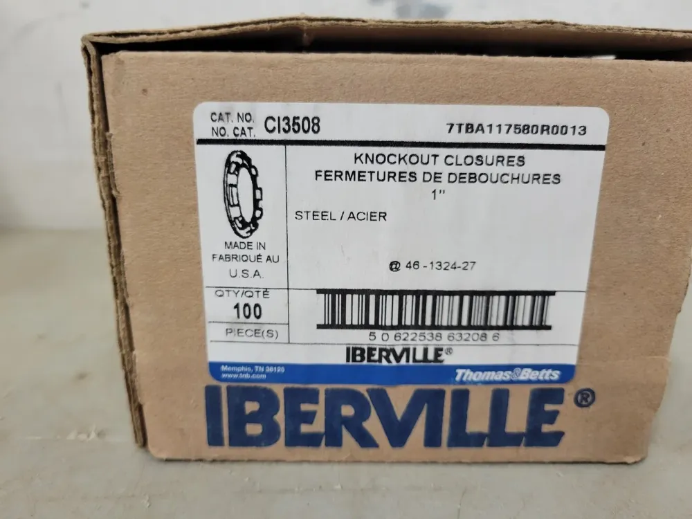 1" Knockout Closure CI3508 (Box 100)