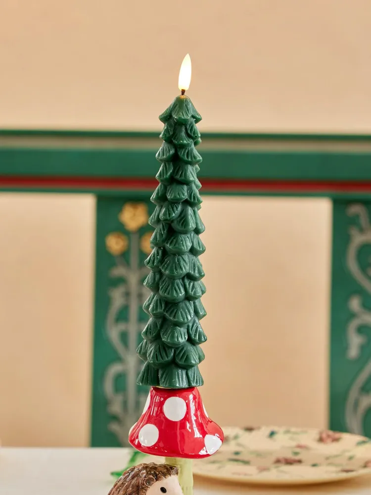 LED Candle - Groen - 2-pack