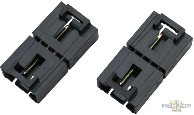 Lizard Light Female Duo Connector Black Harley-Davidson