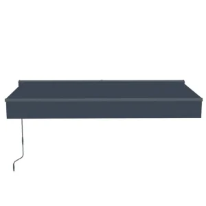 Lykke Half-Cassette Awning 2,95x2,5 m motorized, dark grey