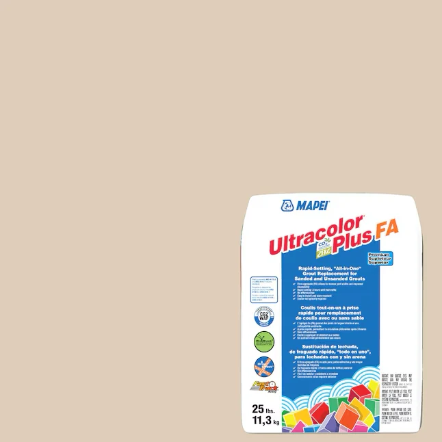 MAPEI Ultracolor Plus FA Light Almond #5049 Geïntegreerd Grout (25-lb)