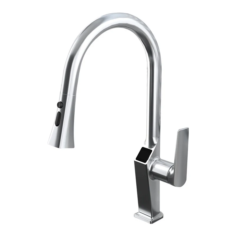 Metal Kitchen Faucet Pull down Sprayer Kitchen Faucet Solo Handle