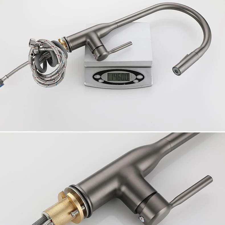 Modern Typisch Kitchen Faucet Gooseneck Kitchen Faucet One Handle