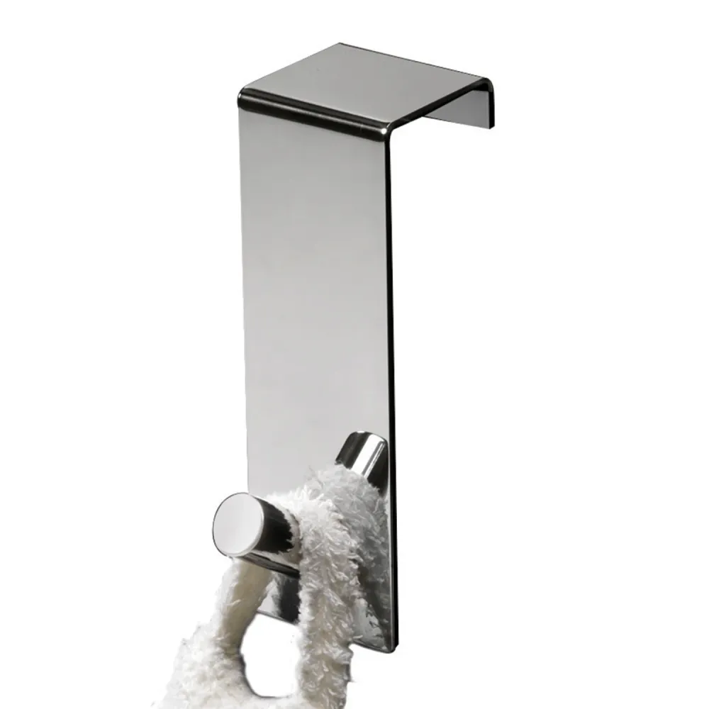 Morgana single overdoor coat hook 40 mm - Verchroomd