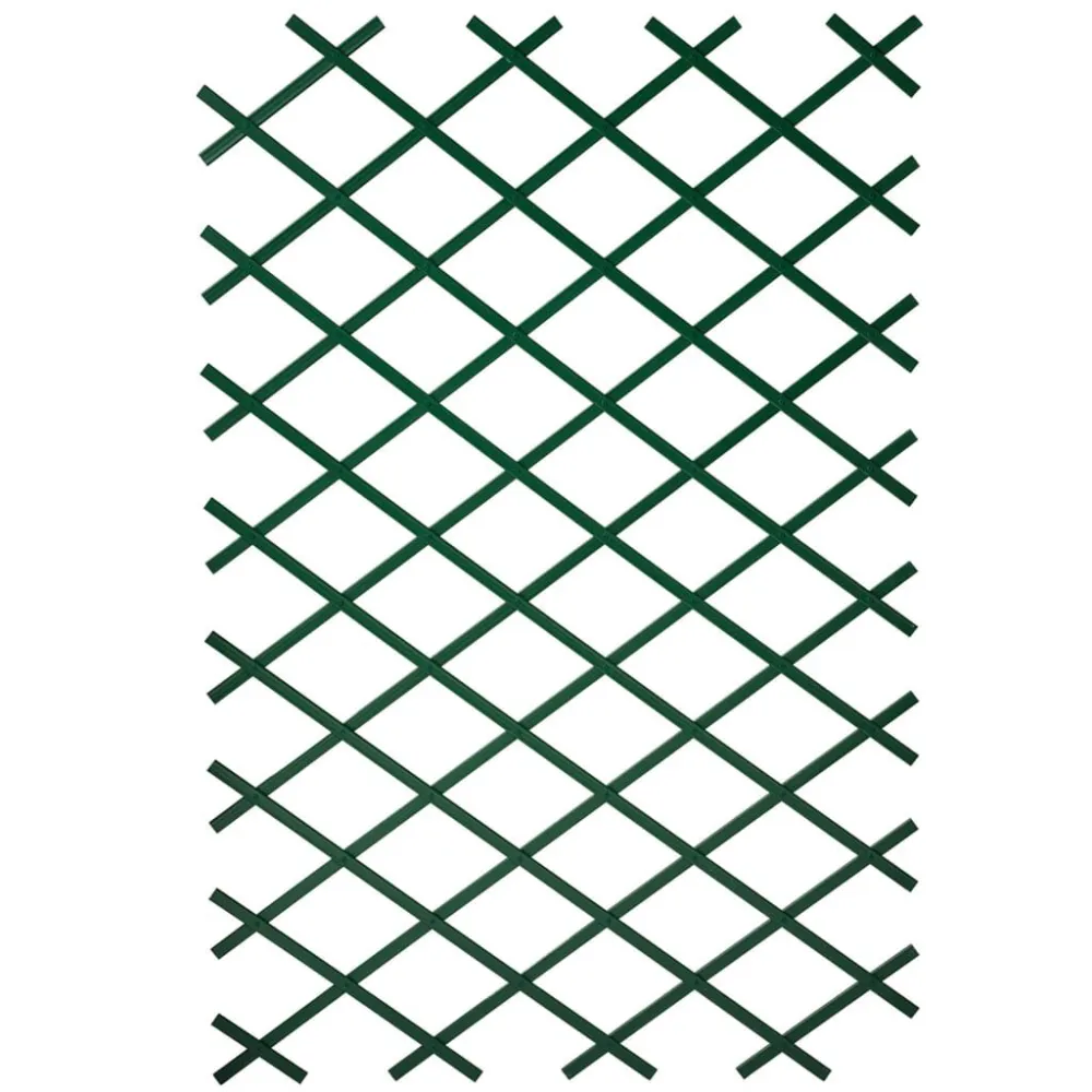 Nature 2 st Tuinlatwerken 100x200 cm VINYL groen
