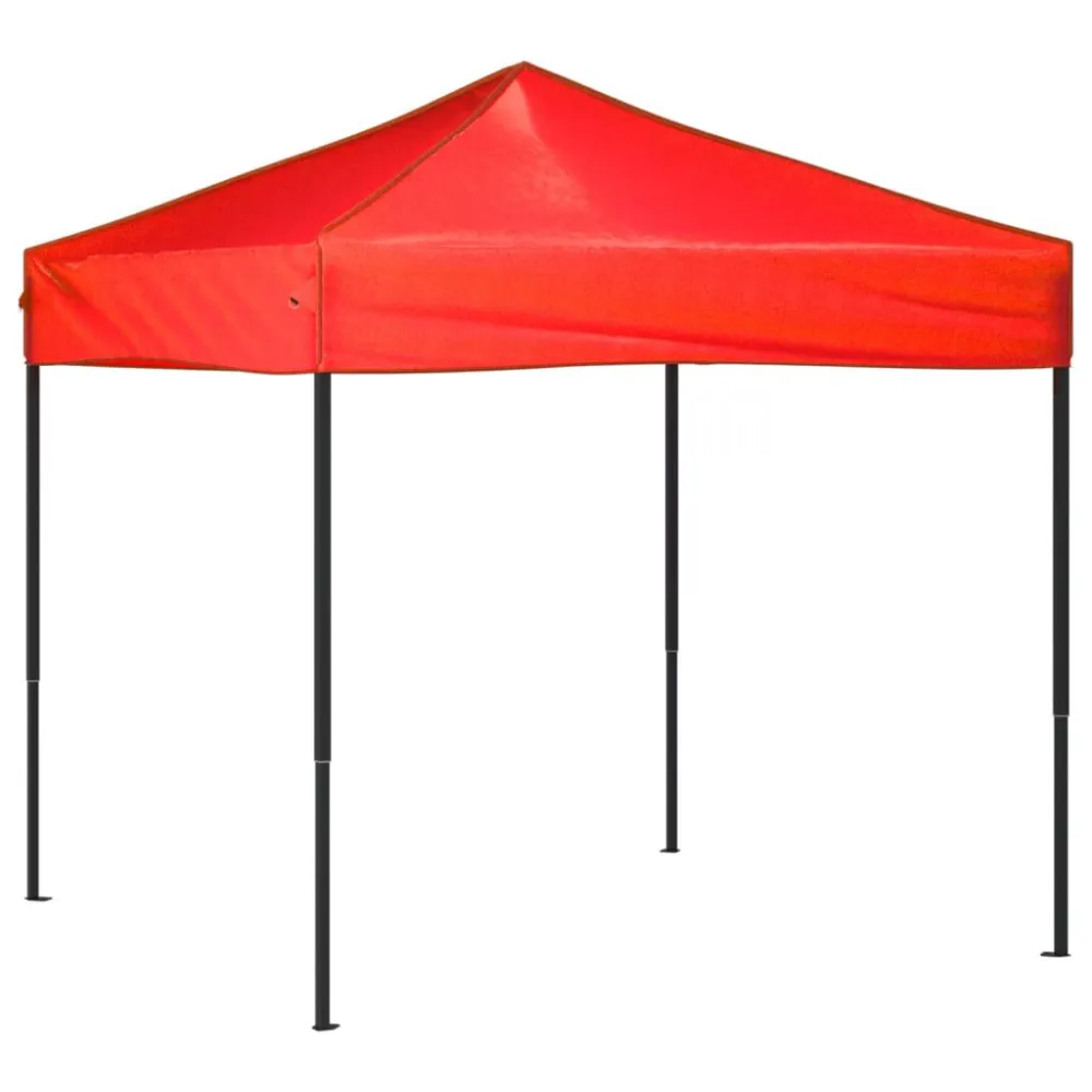 Partytent inklapbaar 2x2 m rood