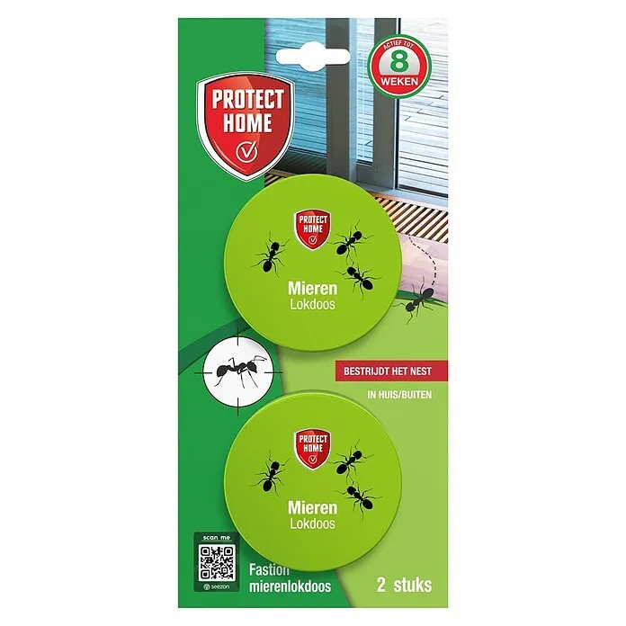 Protect Home Mierenlokdoos 2 stuks - 2 st., Max toepassingsvlak: 12 m²