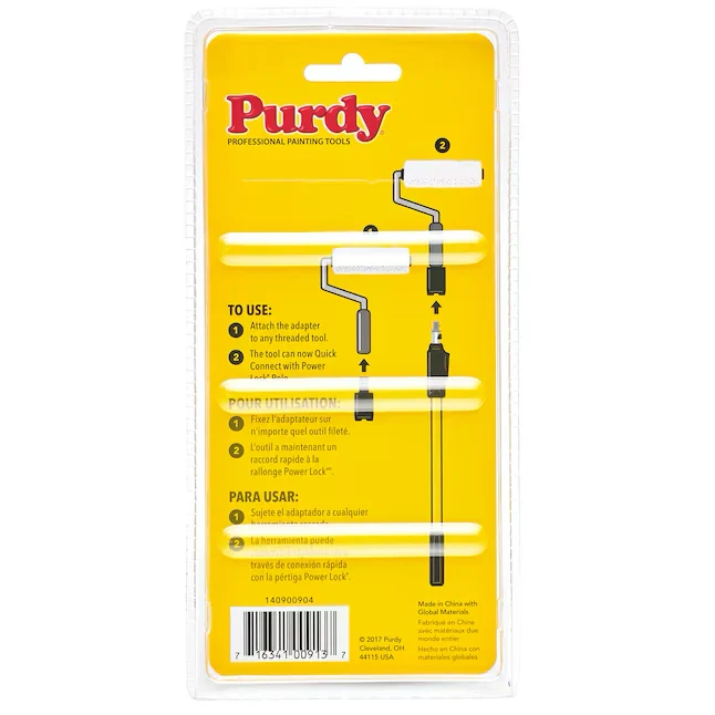 Purdy Snel Connect 1-ft to 1-ft Threaded Extension Pole