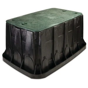 Rain Bird - VBMAXH Maxi Jumbo Valve Box - Ebbenhout Body Green Lid + 2 Locks