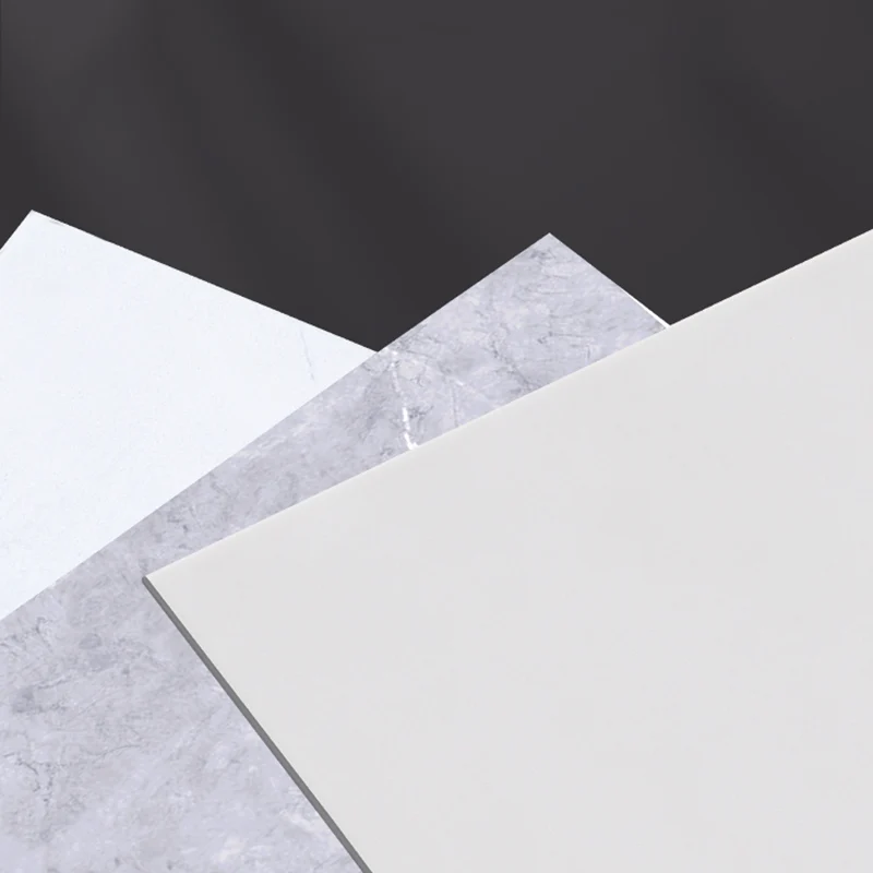 Rectangular Marbling Peel & Stick Tile Stain Resistant Enkel Tile Bathroom Backsplash Grey