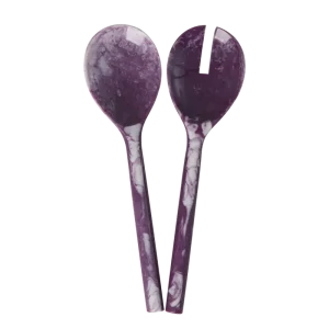 Resin Salad Servers - Lavendel - Set 2
