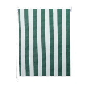 Rolgordijn MCW-D52, groen/wit