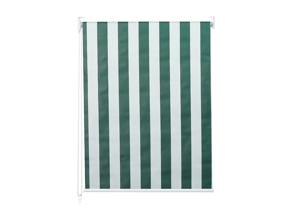 Rolgordijn MCW-D52, groen/wit