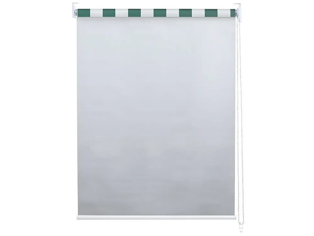 Rolgordijn MCW-D52, groen/wit