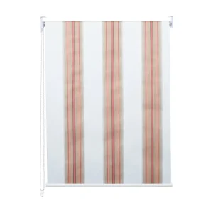 Rolgordijn MCW-D52, wit/rood/beige