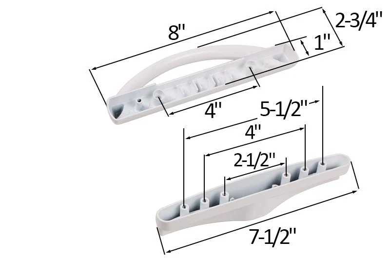 Roto Hardware Ivoor Patio Door Handle Key Single Point Latch