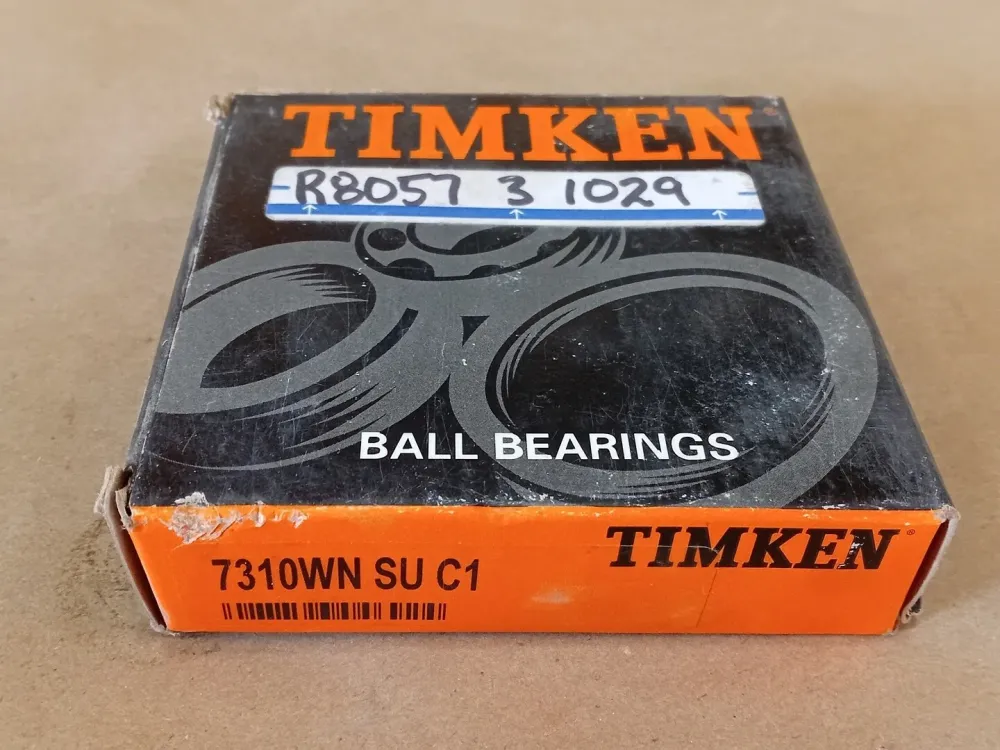 Één Row Ball Bearings 50mm ID x 110mm OD x 27mm W, 7310WNSUC1