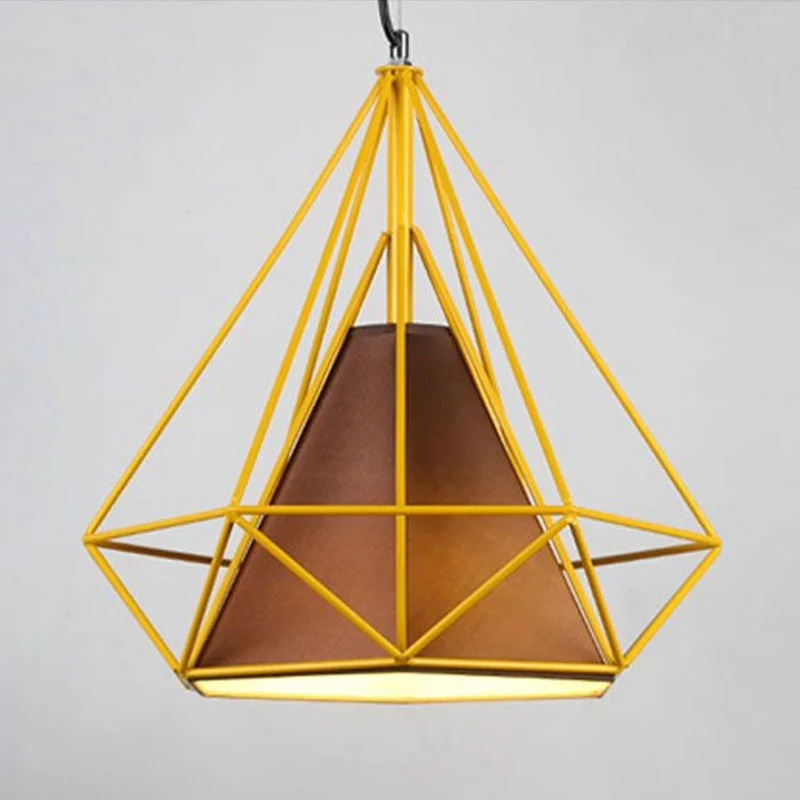 Simplicity Diamond Frame hanglamp 1 lamp ijzeren hanglamp voor restaurant