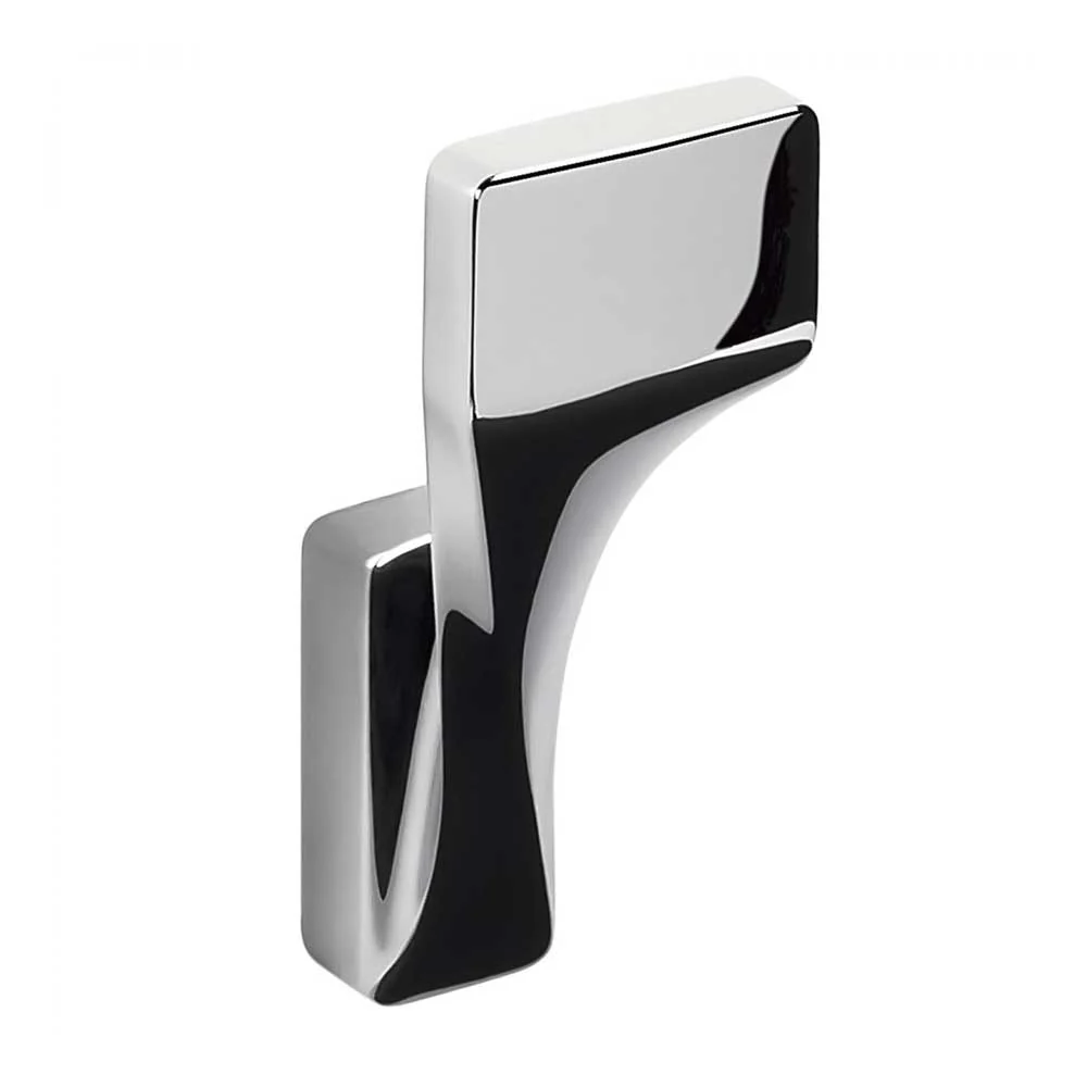 Single all-purpose holder chrome-plated messing Colombo Design Alizé collection included wall plug fixing
