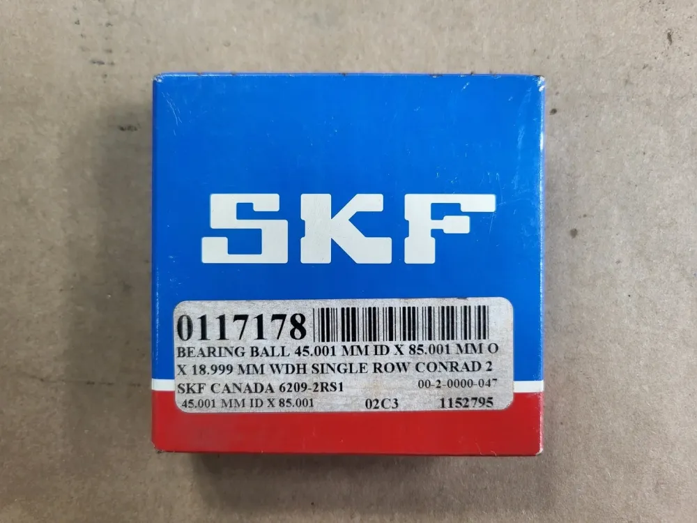 Single Row Deep Groove Ball Bearing 6209-2RS1