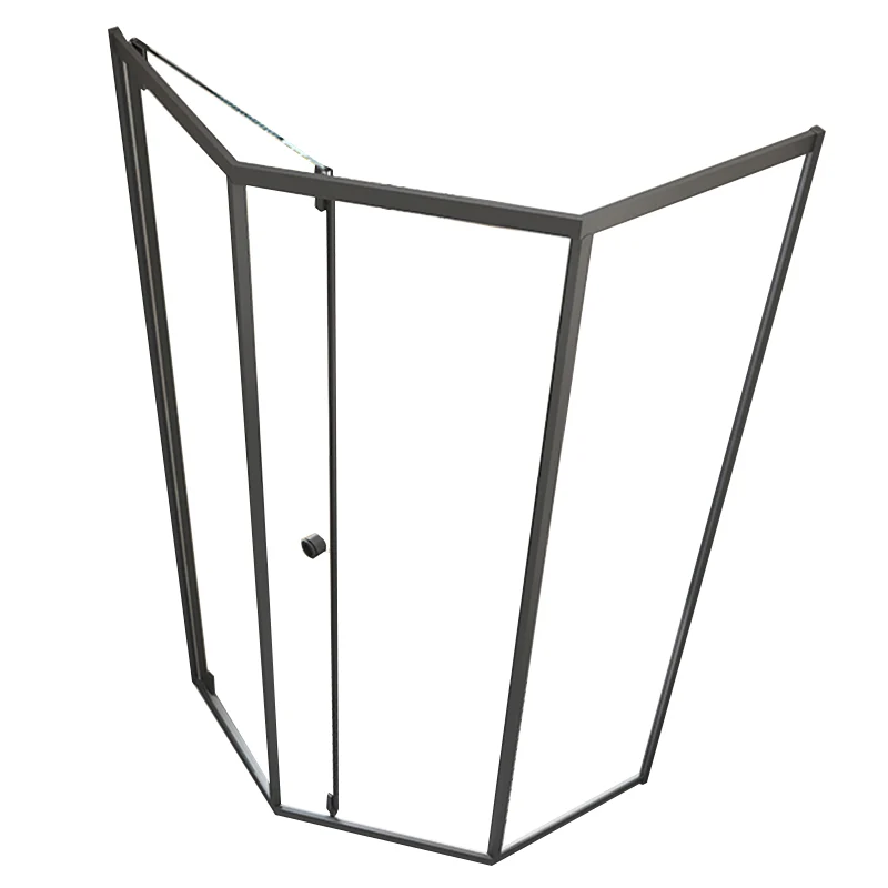 Single Sliding Shower Bath Door Tempered Glass Glashelder Shower Door 31l