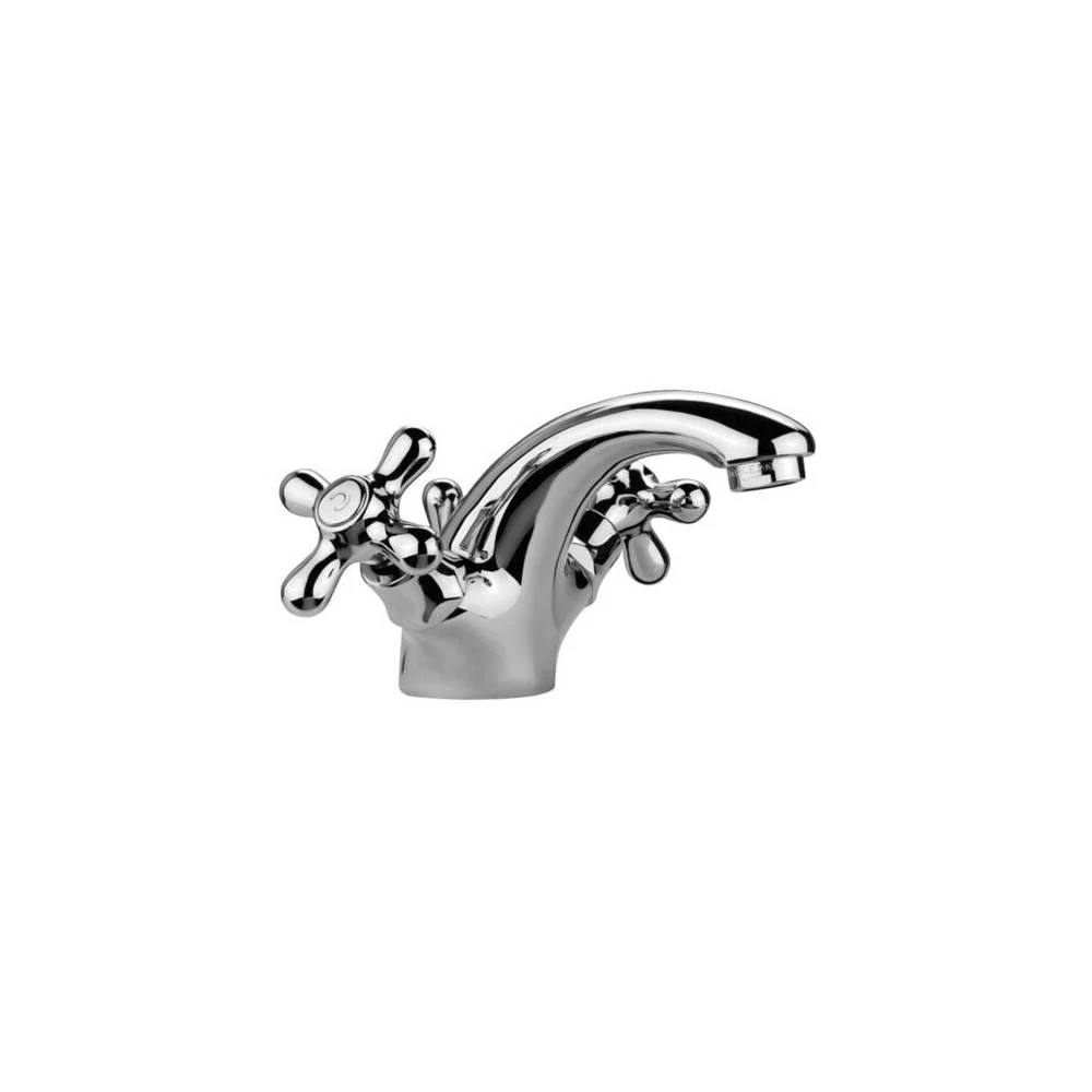 Single-hole faucet washbasin Iris series model IRV075CR verchroomd Paffoni