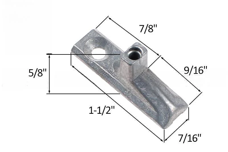 Sliding Window 1-1/2" Length Hellend Pivot