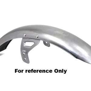 Solo FXD Raw Front Fender Riveted Metaalglans Bracket Harley-Davidson