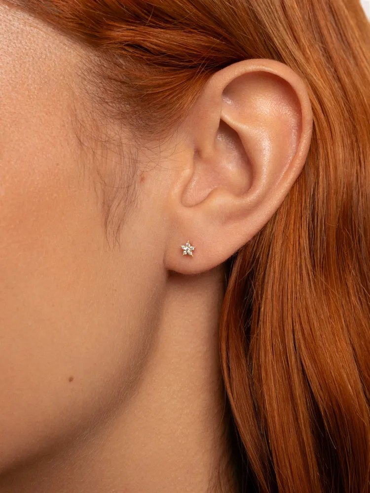 Starlight Gold Individueel Earring