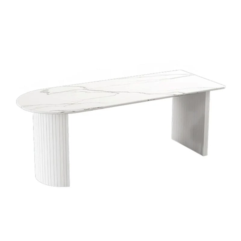 Stone Tweemaal Pedestal Dining Table Simplicity Style Dining Room Table Home 31