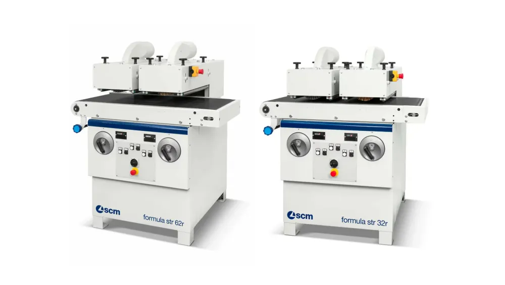 STR 62R Double-Sided Brushing Machine