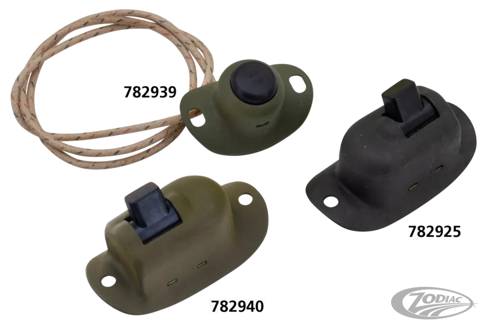 Switch horn military appelgroen single wire Harley-Davidson