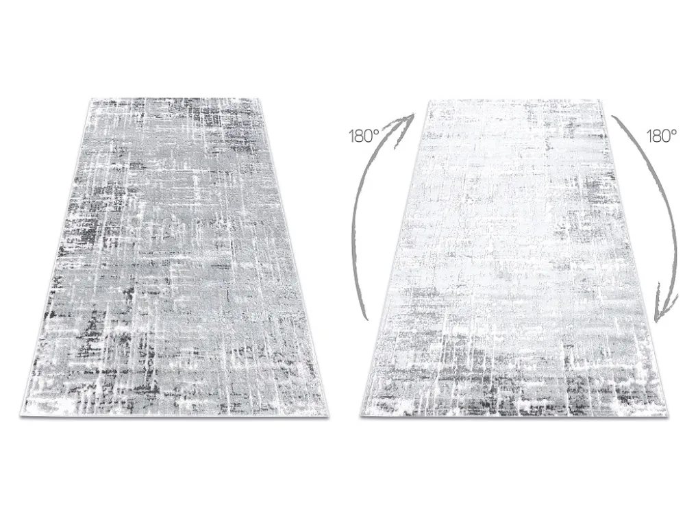 Tapijt MEFE strak 8722 Lijnen vintage gewreven - Structureel, twee 160x220 cm