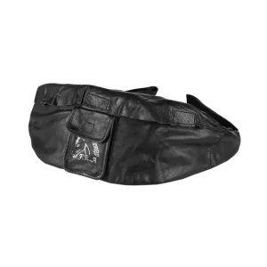 Taro Saddle Bag Ongewikkeld Leather Black One Size