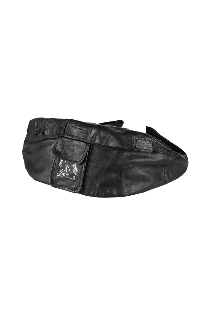 Taro Saddle Bag Ongewikkeld Leather Black One Size