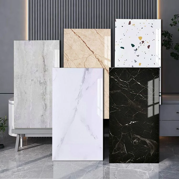 Één Tile Wallpaper Contemporary Plastic Wallpaper Waterproof Brown