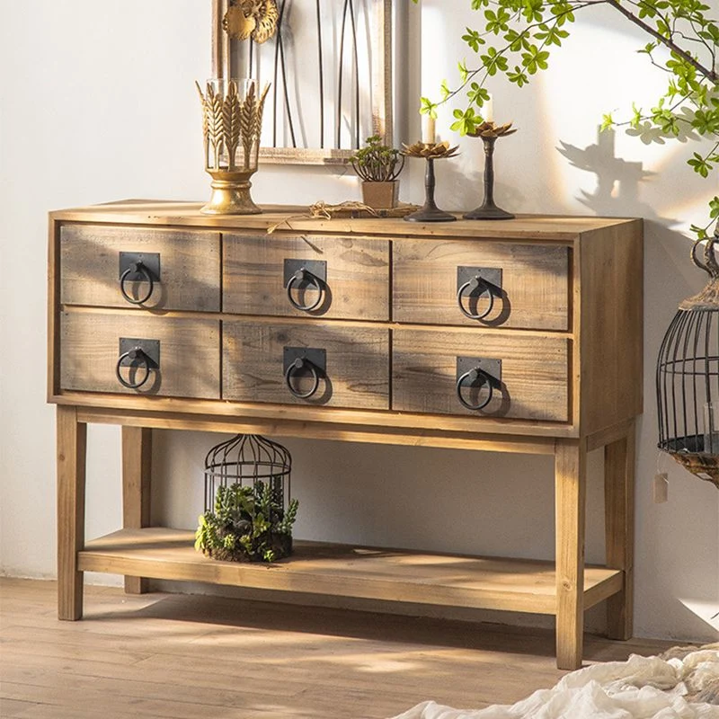 Traditional Massief Wood Double Dresser Horizontal Storage Chest Dresser Bedroom Https
