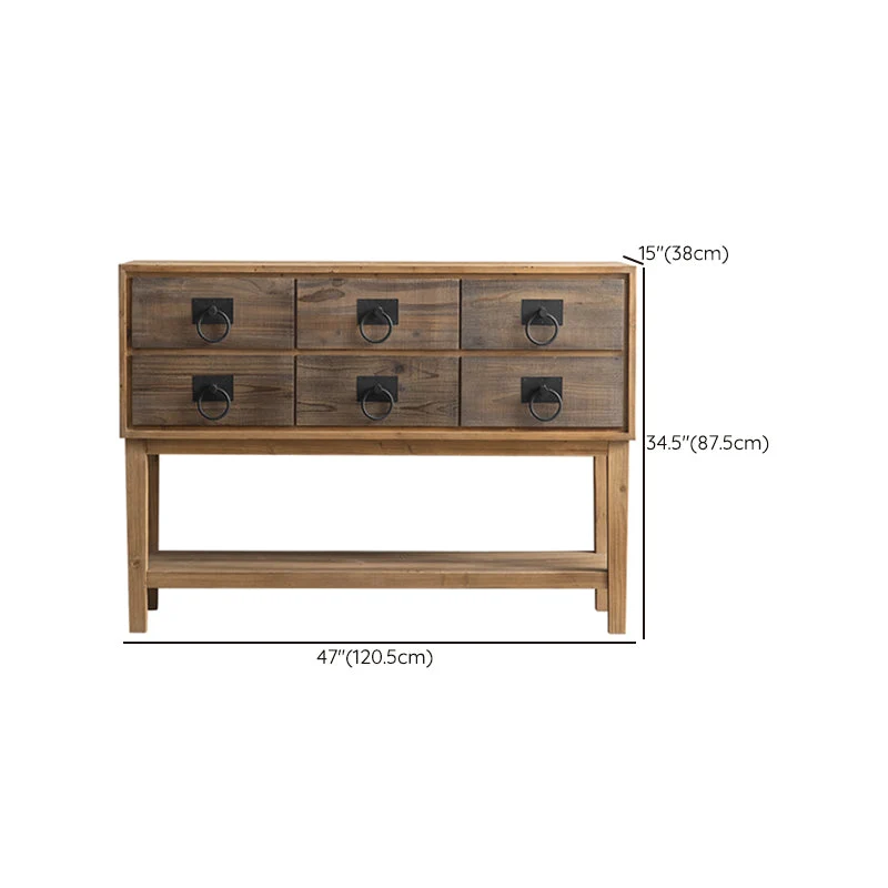 Traditional Solid Wood Tweevoudig Dresser Horizontal Storage Chest Dresser Bedroom Https