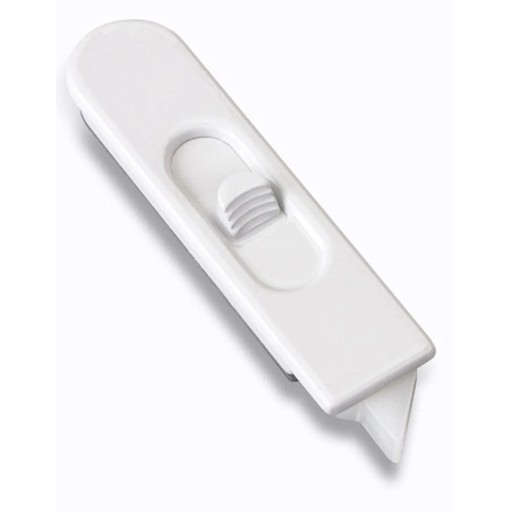 Truth Hardware Single Hung & Double Hung Sliding Window 2-19/32" Mortised Neigbaar Latch – Replacement Window Lock White