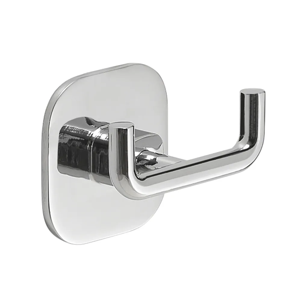 Tweeling coat rack stainless steel and chromall Teide Gedy - Chrome