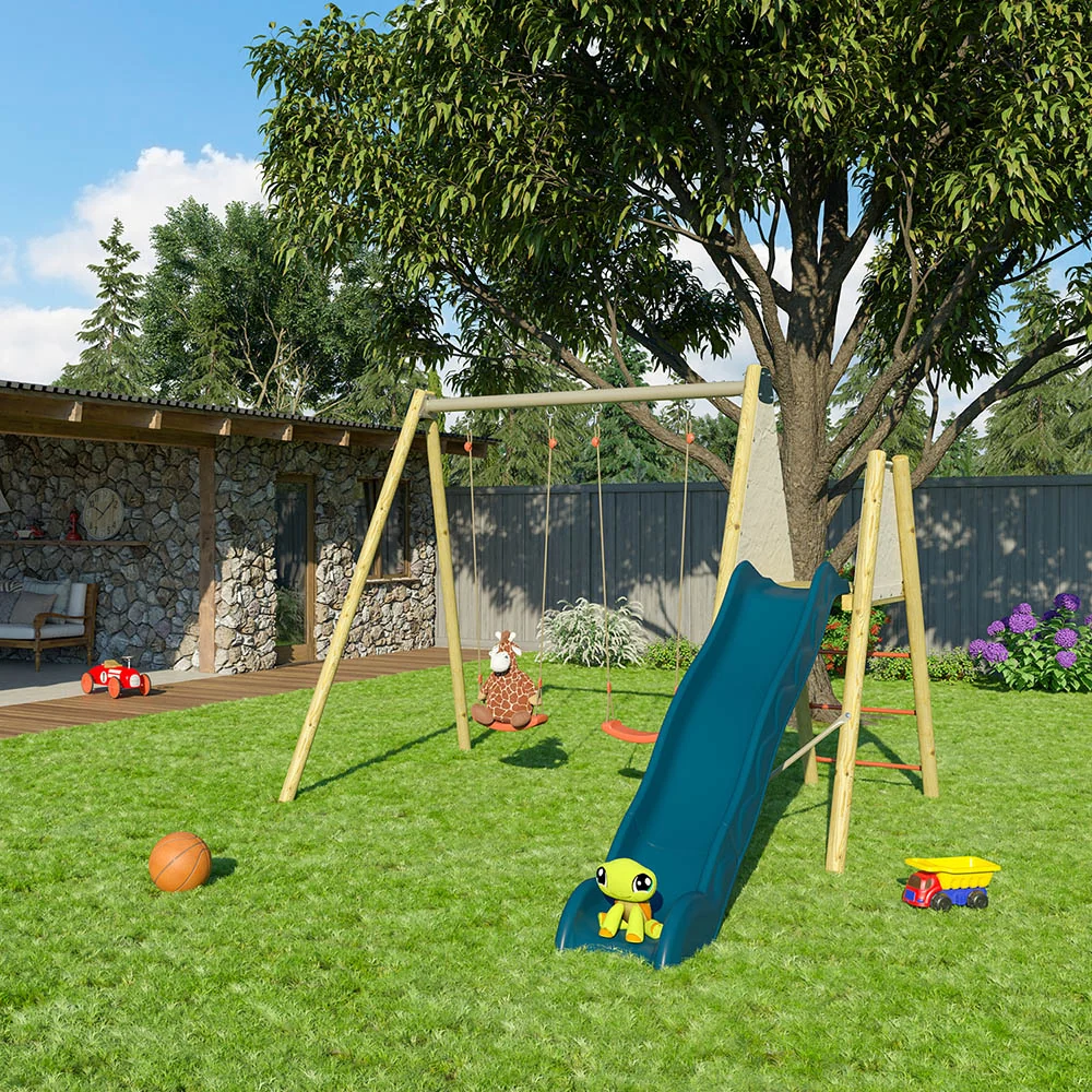 Tweeling Garden Swing Slide - Harmonie Billy