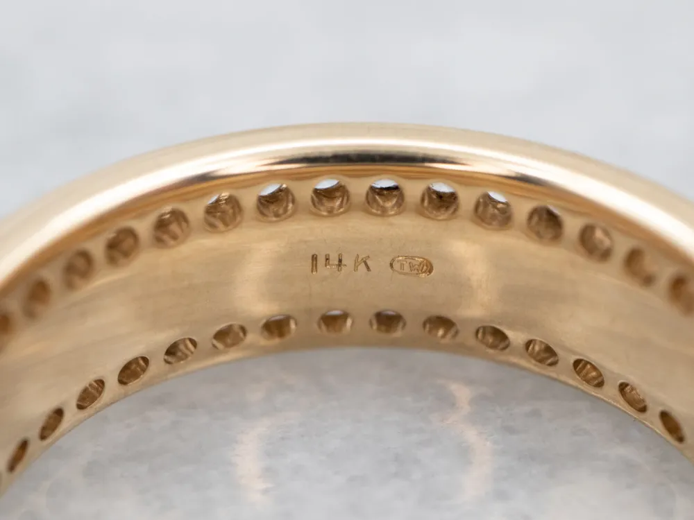 Tweeling Row Diamond Eternity Band