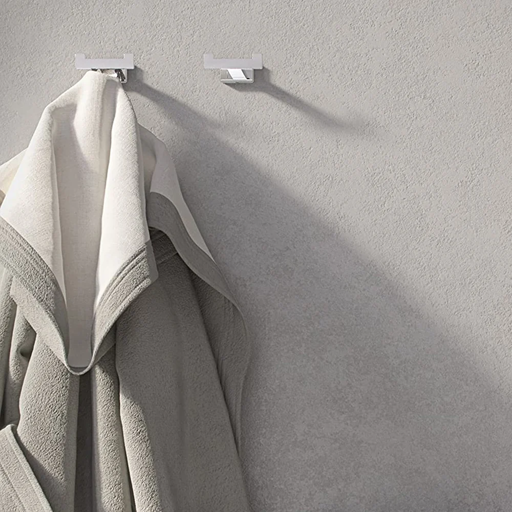 Tweemaal wall coat rack Stainless Steel Gedy model Atena - Chrome
