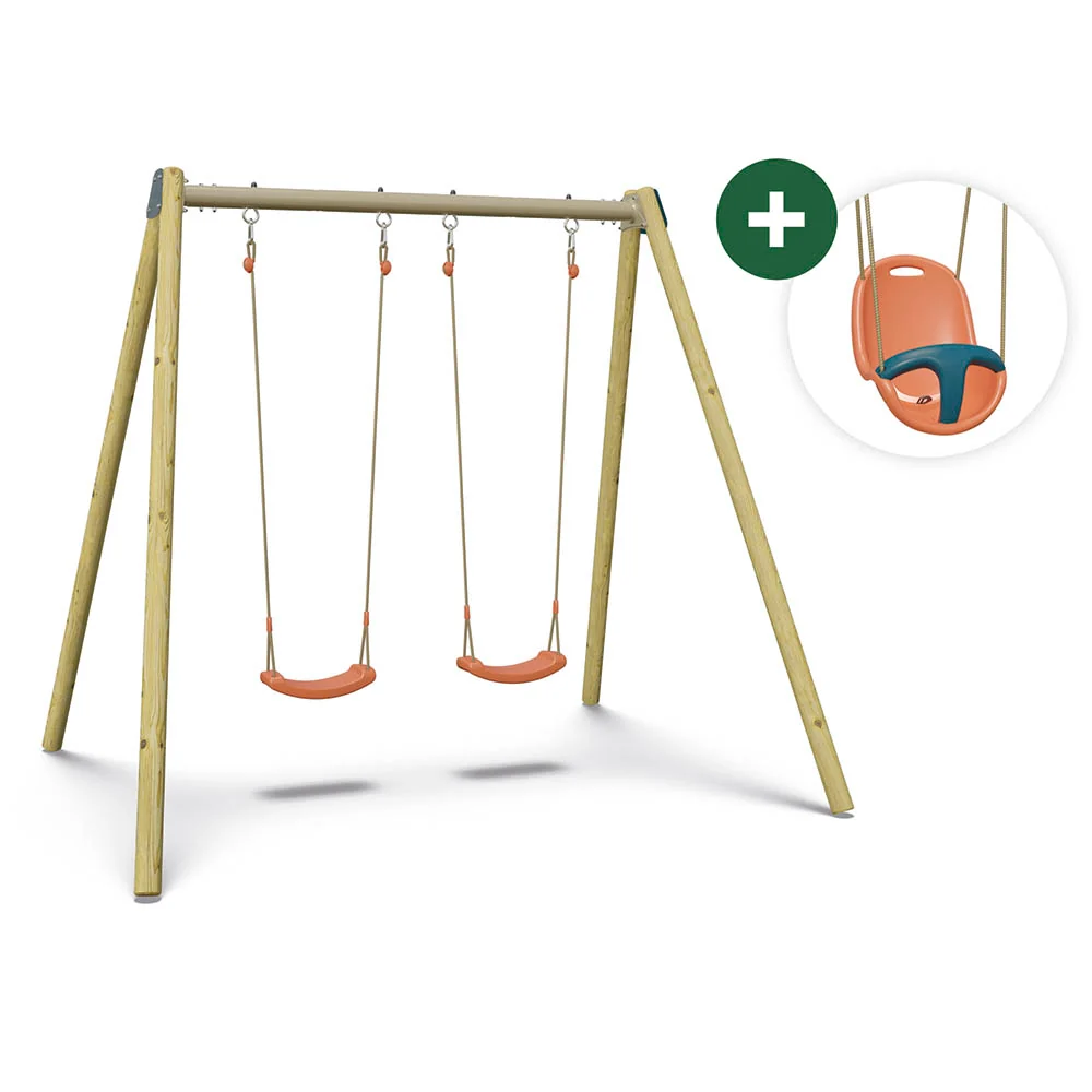 Tweevoudig Garden Swing and Baby Seat - Harmonie Doublo