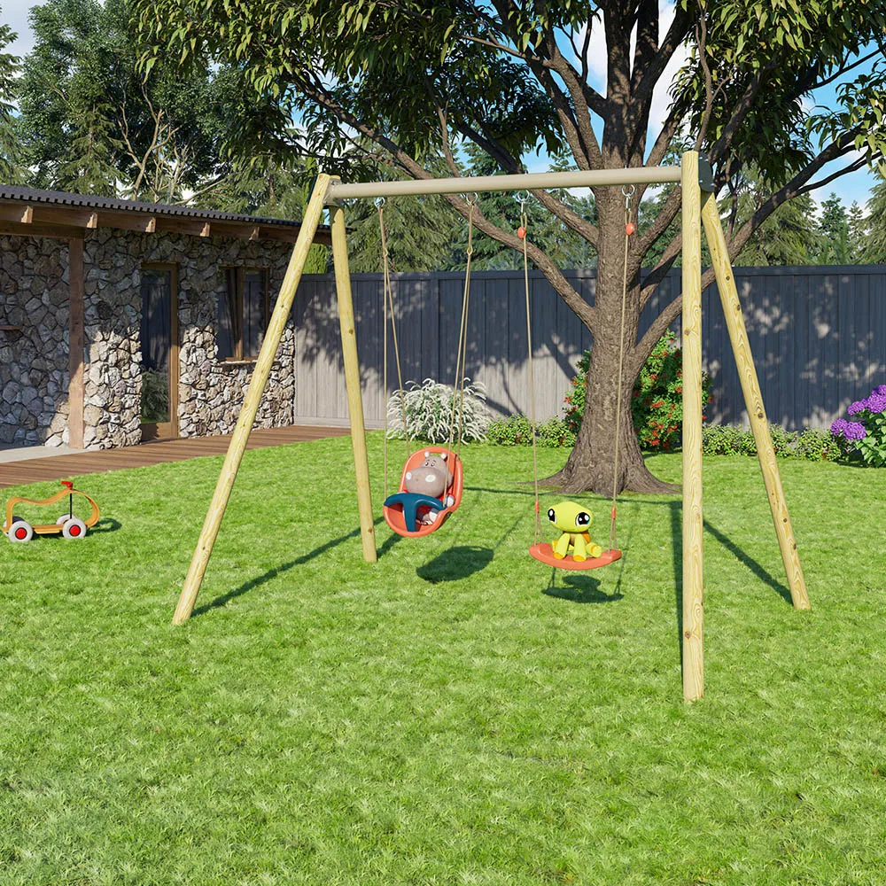 Tweevoudig Garden Swing and Baby Seat - Harmonie Doublo